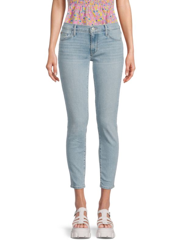 Hudson Krista Low Rise Whiskered Jeans